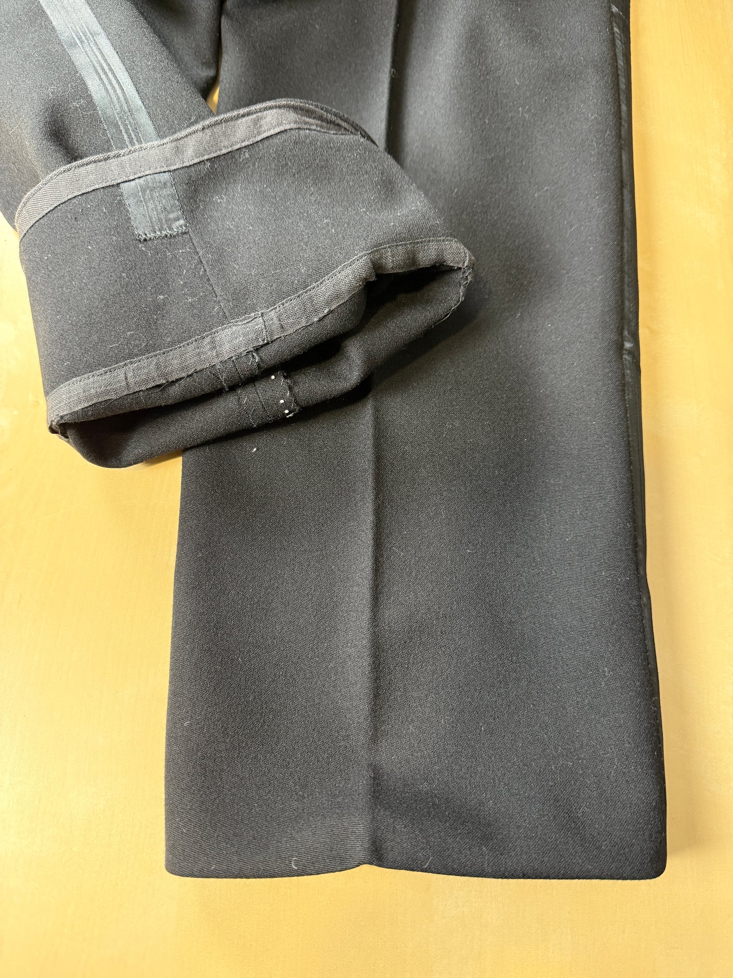 Smoking doppiopetto sartoriale anni ‘50 - tg. 46/48 (pantaloni 44)