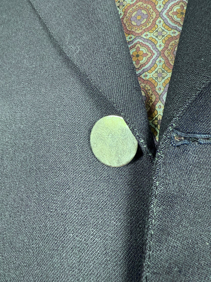 Blazer navy sartoriale anni ‘70 - tg. 50