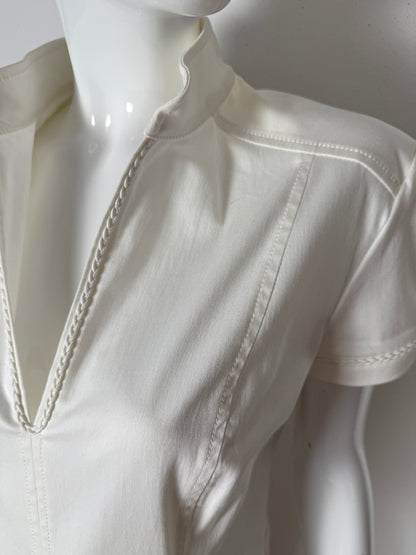 Abito La Perla Openspace bianco in cotone - S/M