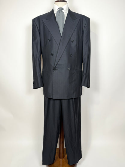 Completo doppiopetto Corneliani anni ‘80 in lana e seta - tg. 52/54