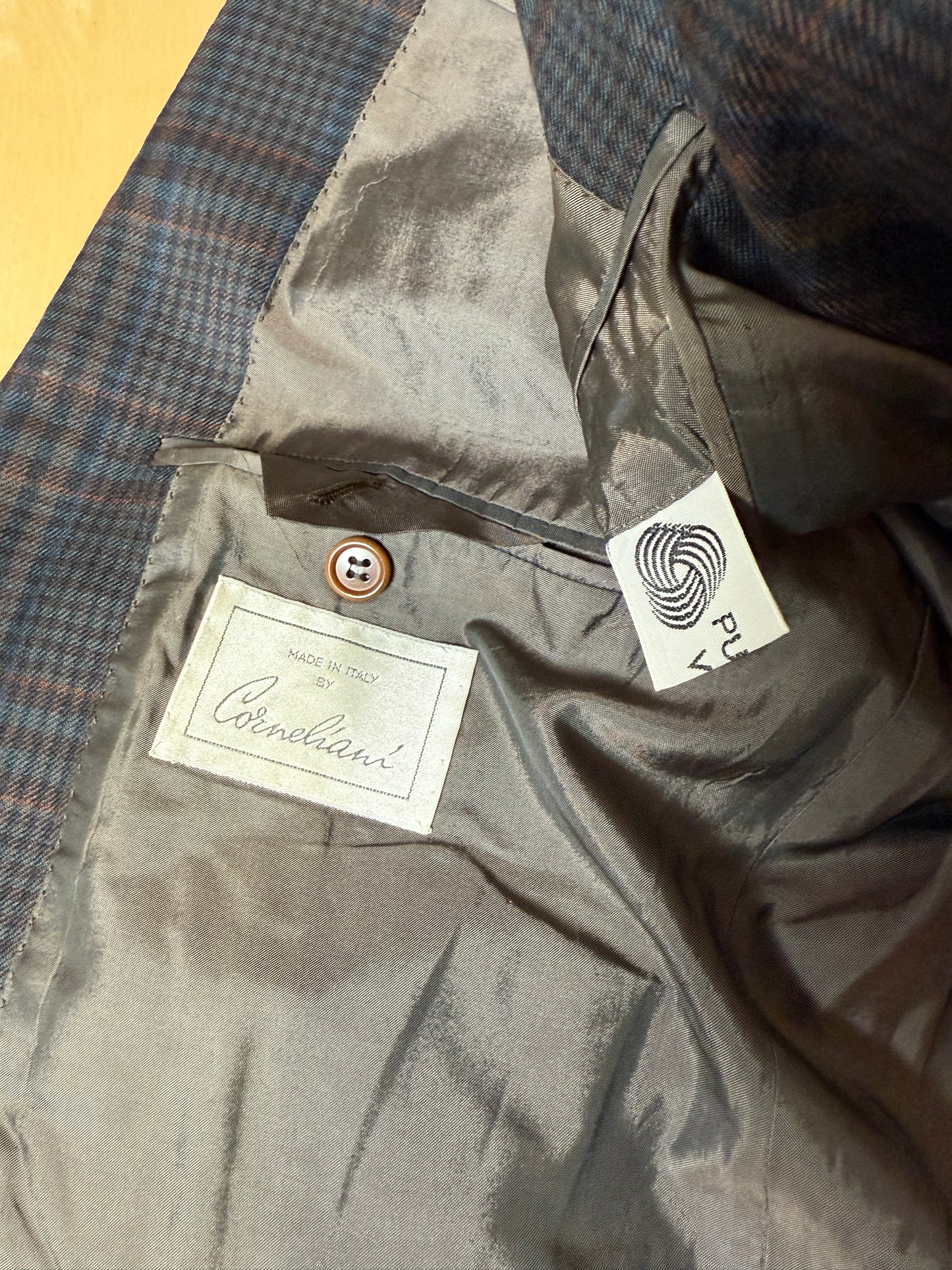 Giacca Corneliani flanella tartan - tg. 48