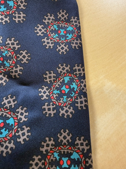 Cravatta Dior vintage medaglioni