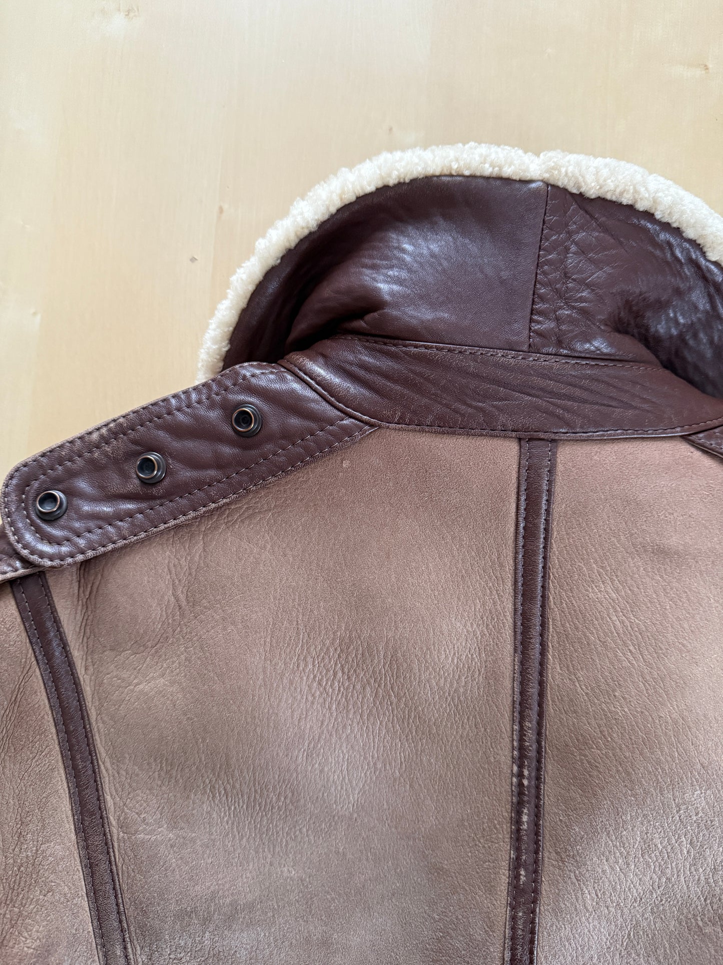 Chiodo in shearling Emporio Armani anni ‘80 - M