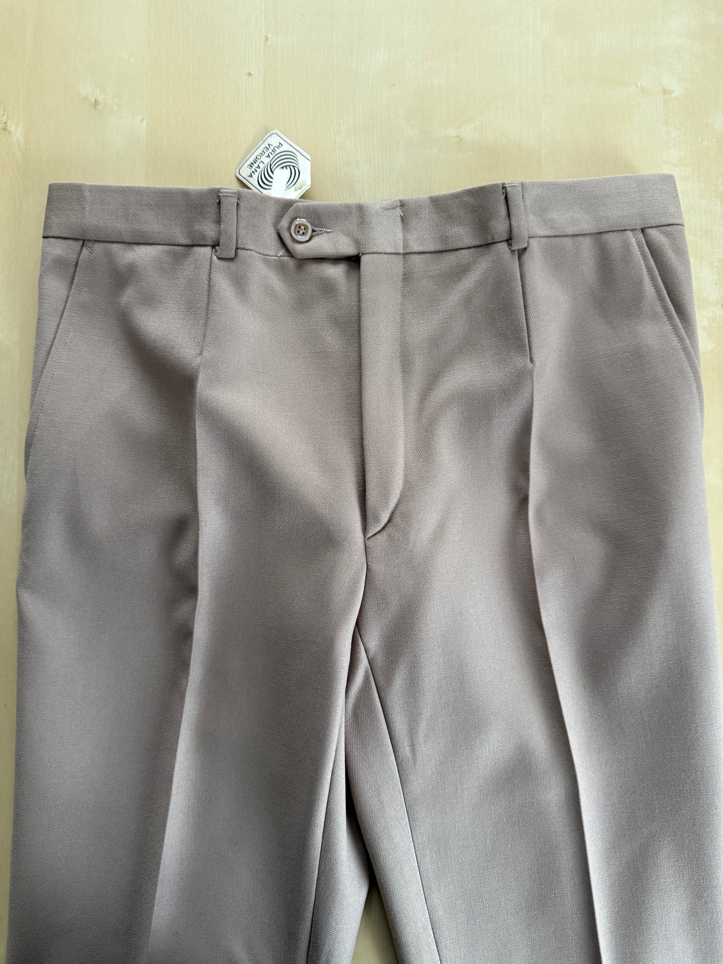 Pantaloni anni ‘70 cavalry twill beige (NOS) - tg. 50/52