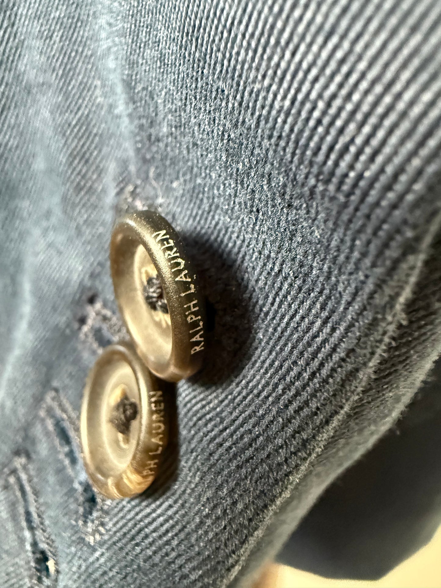 Giacca Polo Ralph Lauren in cotone blu - tg. 44