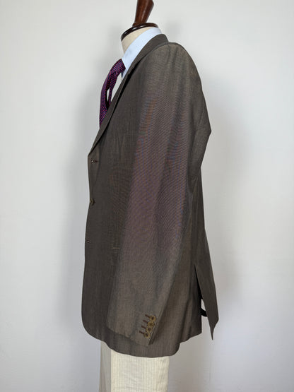 Giacca Calvin Klein in puro cotone color bronzo - tg. 52/54