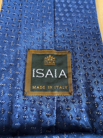 Cravatta Isaia napoletana 7 pieghe