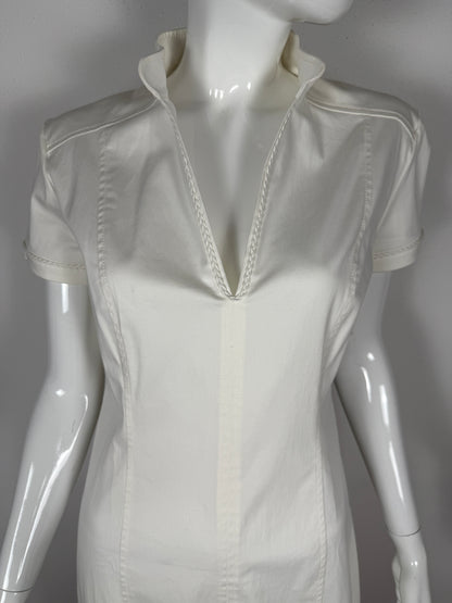 Abito La Perla Openspace bianco in cotone - S/M