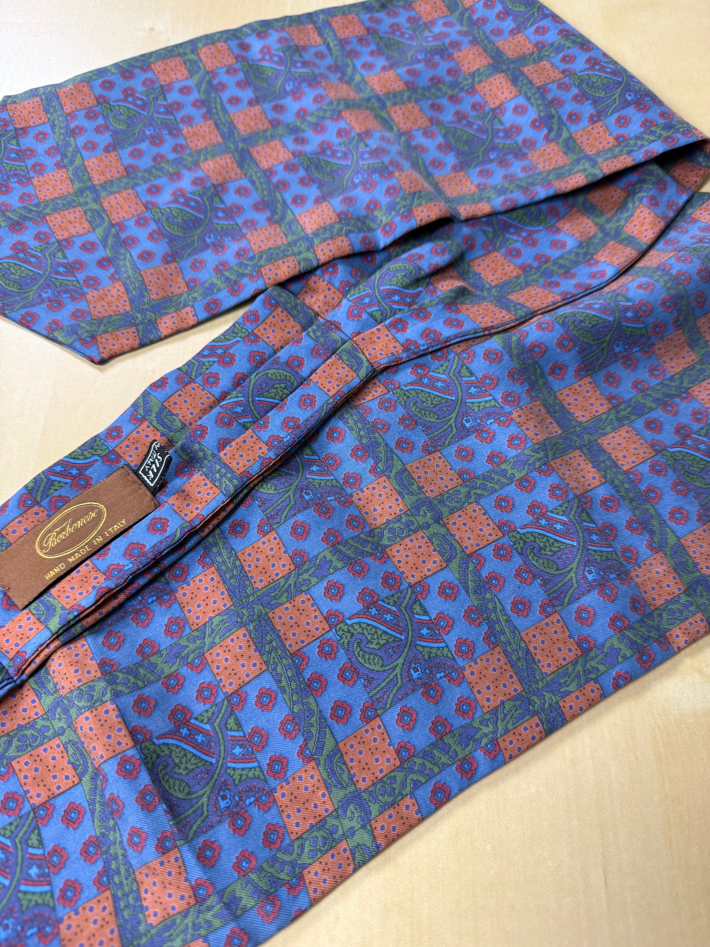 Ascot Borbonese blu e ruggine