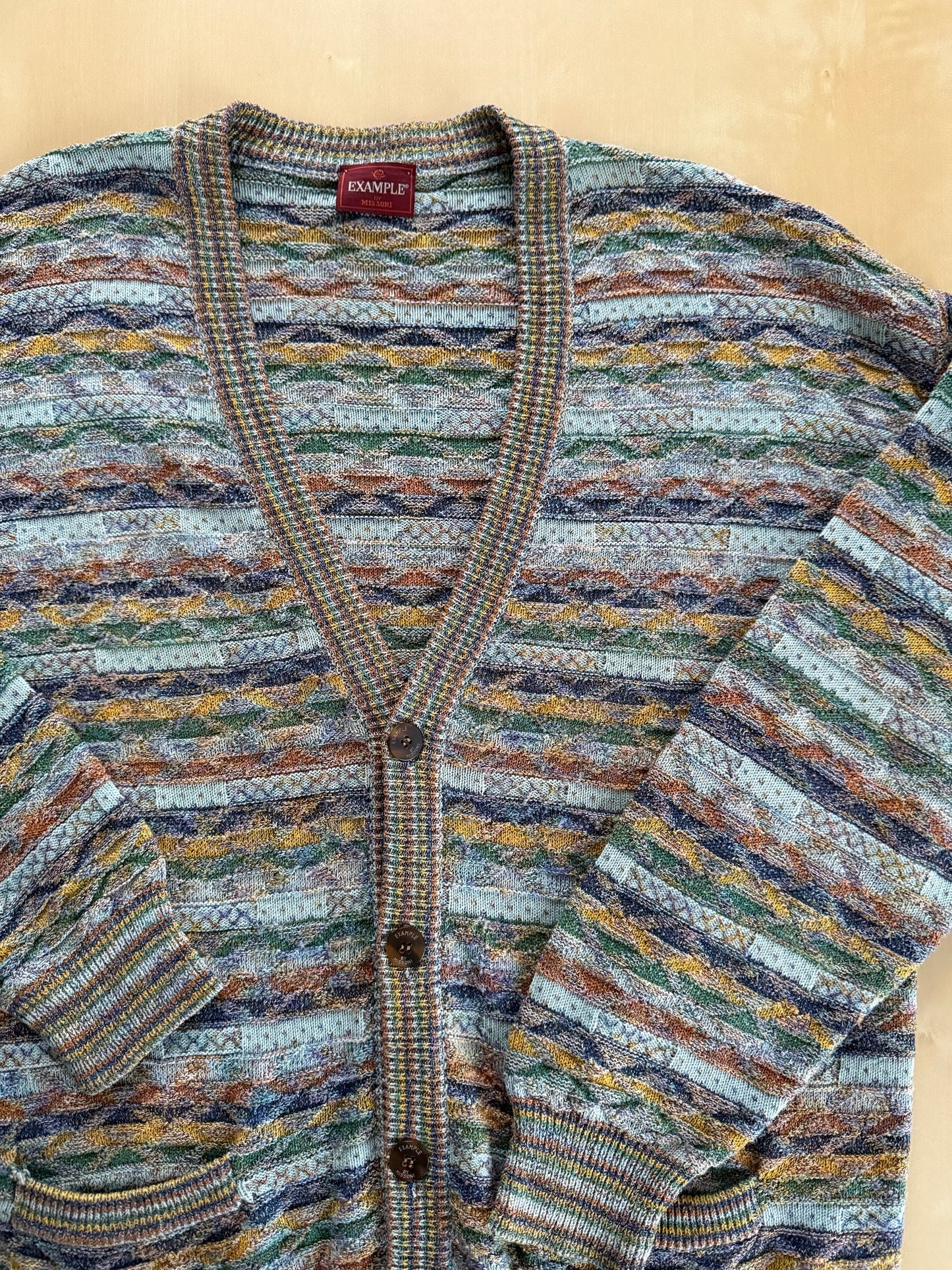 Cardigan Missoni Example vintage - L-XL