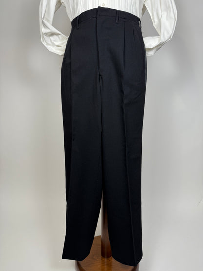 Smoking doppiopetto sartoriale anni ‘50 - tg. 46/48 (pantaloni 44)