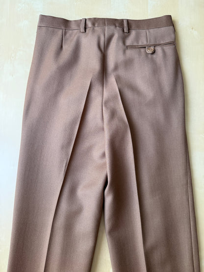 Completo 3 pezzi Marzotto anni ‘70/'80 color cammello (NOS) - tg. 42