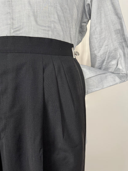 Smoking Ermenegildo Zegna in fresco lana anni ‘80/‘90 - tg. 48 drop 7