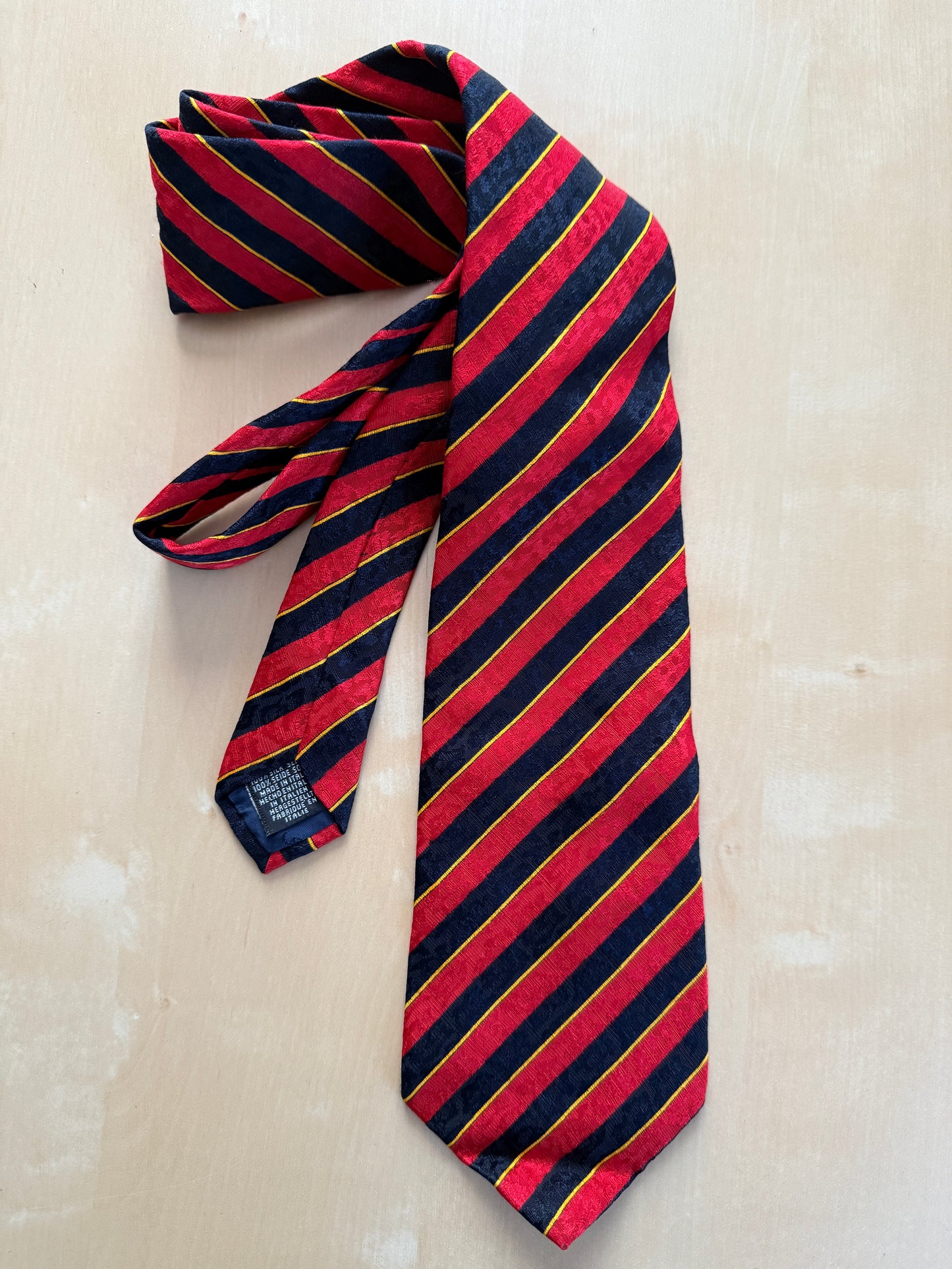 Cravatta regimental jacquard