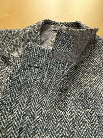 Giacca sartoriale Prandoni Milano in Harris Tweed - tg. 52, drop basso