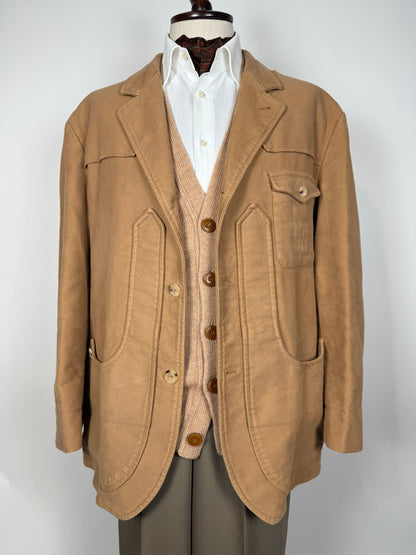 Giacca maremmana Capalbio in fustagno senape - tg. 56