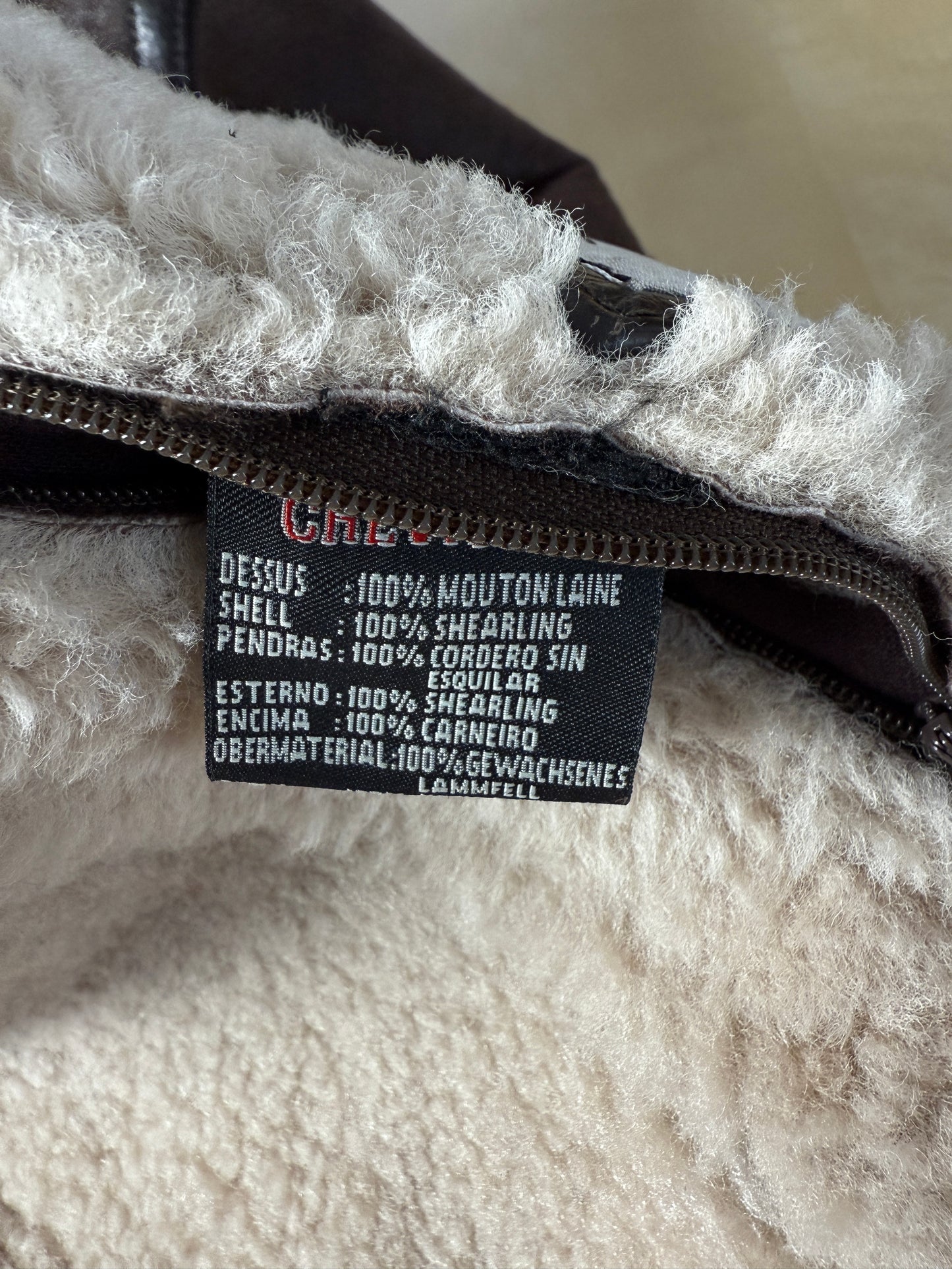 Bomber shearling Chevignon B3 - XL