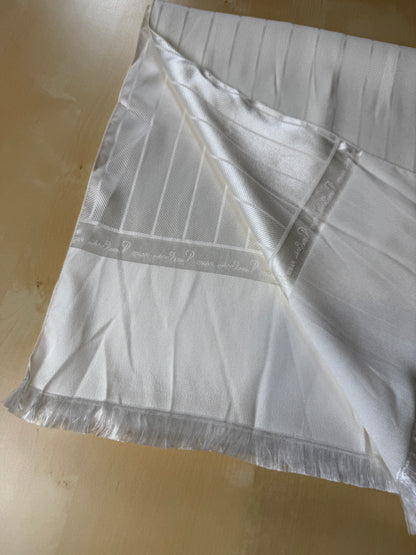 Sciarpa da sera in seta Pierre Cardin vintage