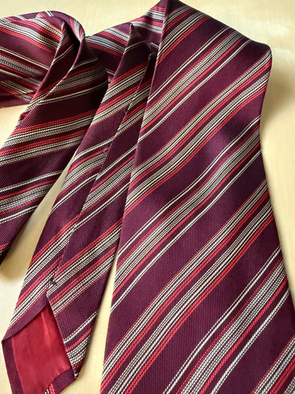 Cravatta anni ‘70 a righe