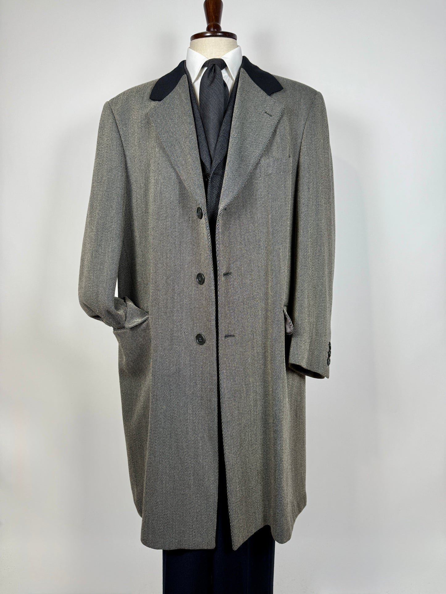 Cappotto soprabito in stile covert coat - tg. 56-58