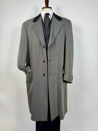 Cappotto soprabito in stile covert coat - tg. 56-58