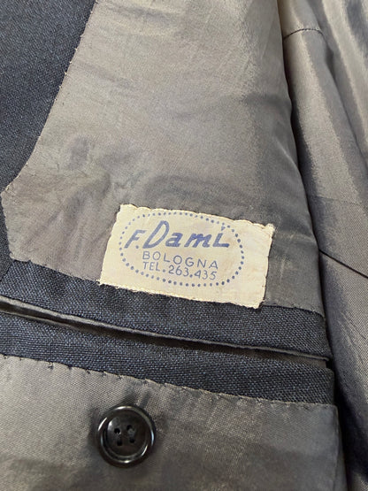 Giacca sartoriale anni '50/'60 fresco lana-mohair - tg. 52/54