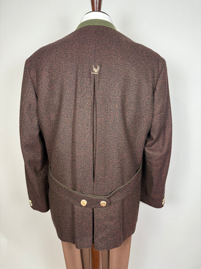 Giacca “Tracht” tirolese in lana e cashmere - tg. 52/54