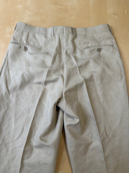 Completo beige in lino e cotone - tg. 52