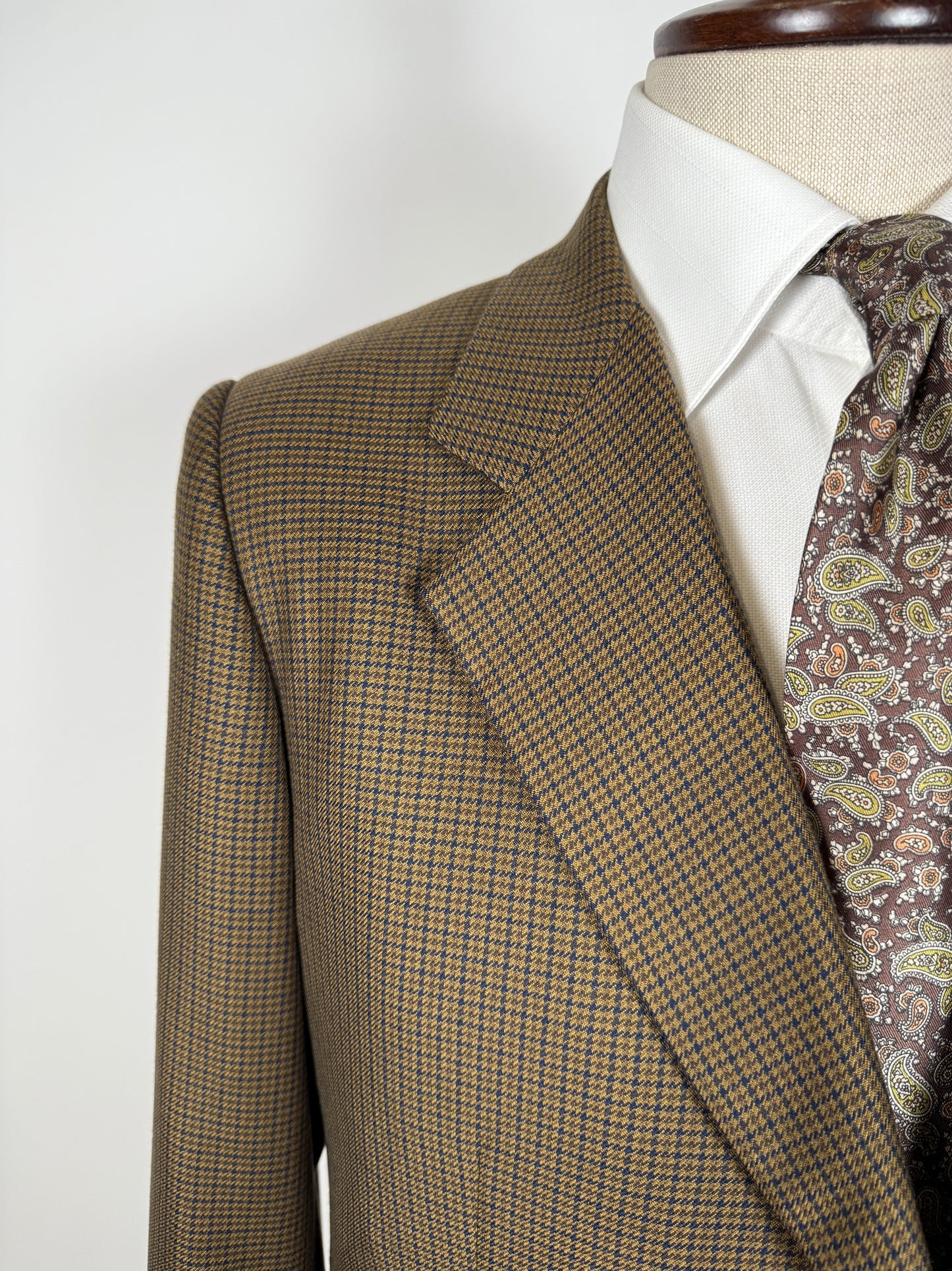 Giacca Burberrys in puro cashmere pettinato pied-de-poule - tg. 50/52