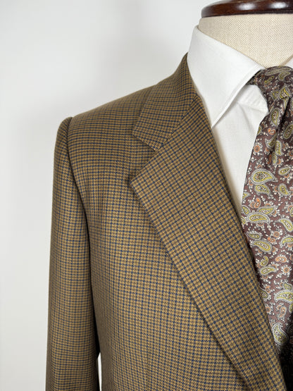 Giacca Burberrys in puro cashmere pettinato pied-de-poule - tg. 50/52