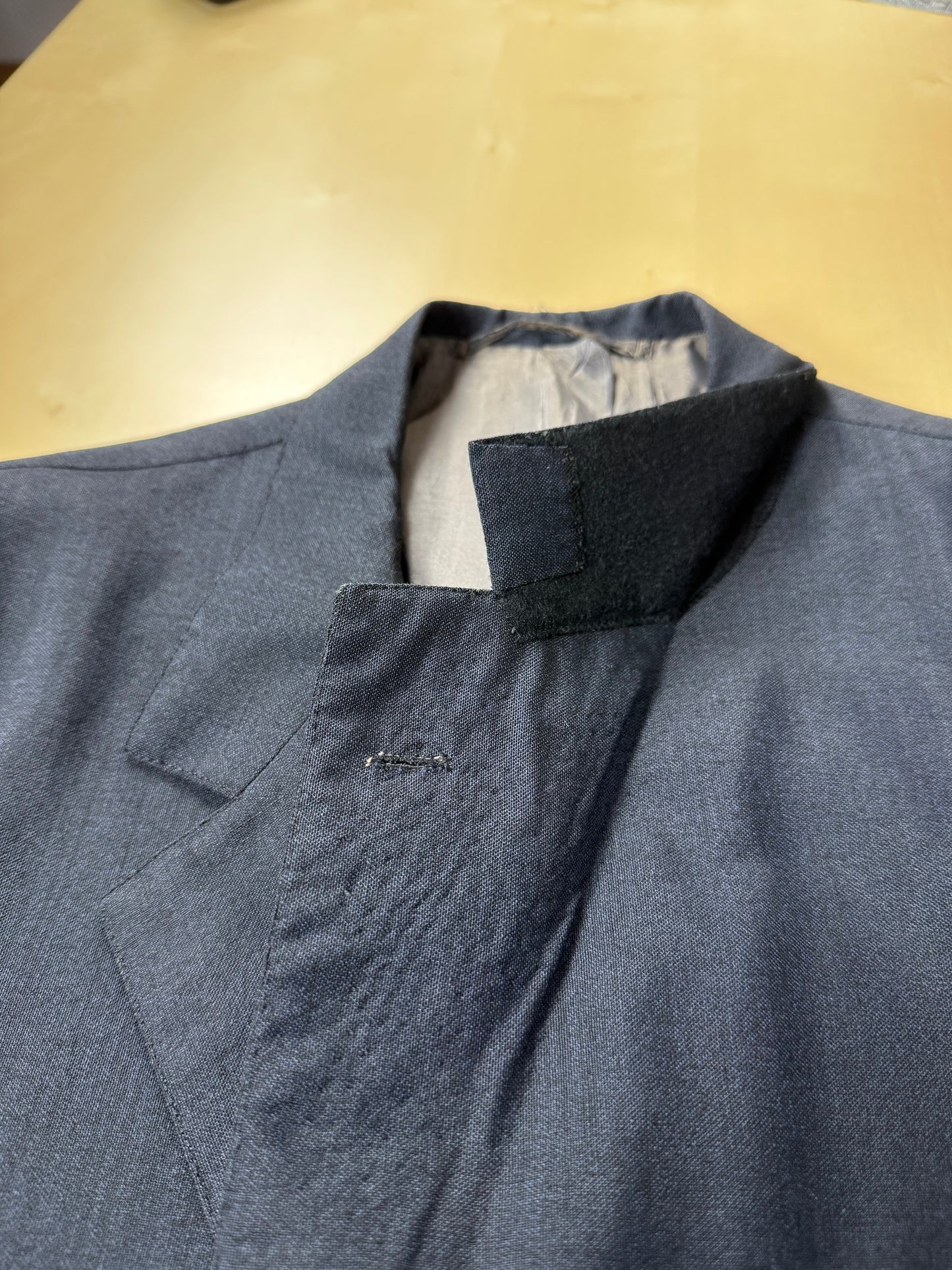 Giacca sartoriale anni '50/'60 fresco lana-mohair - tg. 52/54