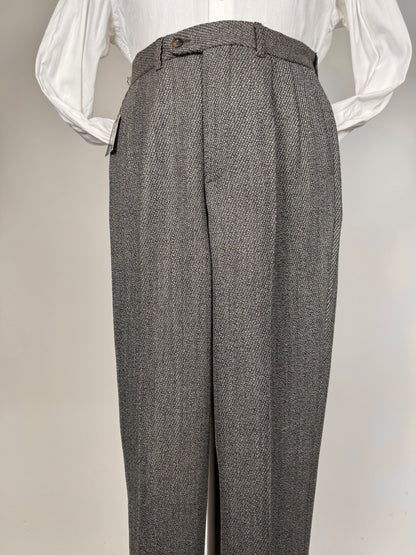 Pantaloni in tweed a coste anni ‘70/‘80 (NOS) - tg. 44