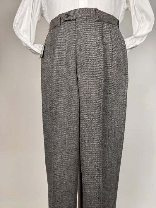 Pantaloni in tweed a coste anni ‘70/‘80 (NOS) - tg. 44