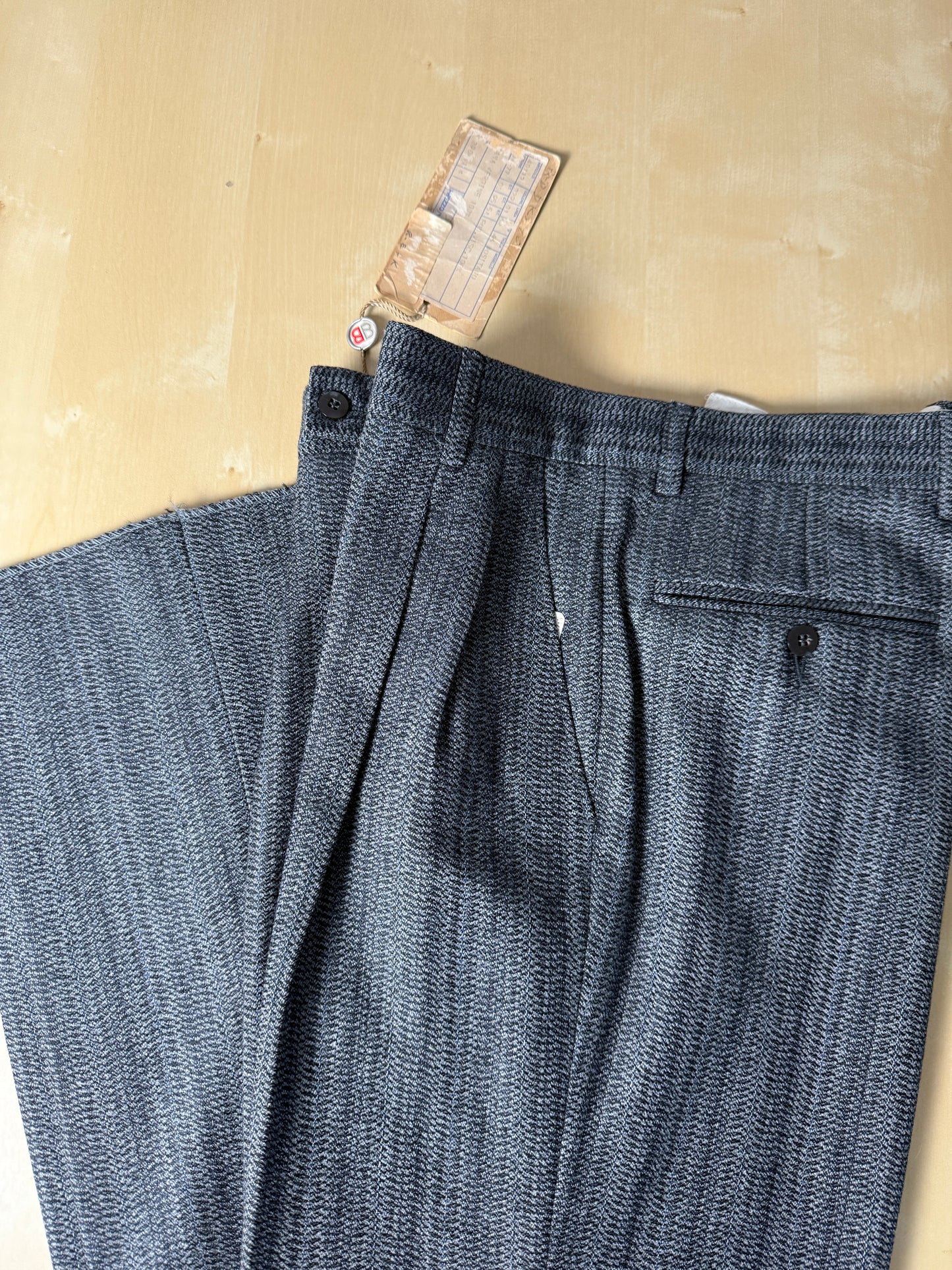 Pantaloni in tweed anni ‘70 (NOS) - tg. 44/46