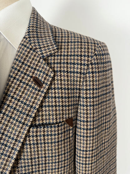 Giacca tweed pied-de-poule Lane Crawford Hong Kong anni ‘60/‘70 - tg. 48/50