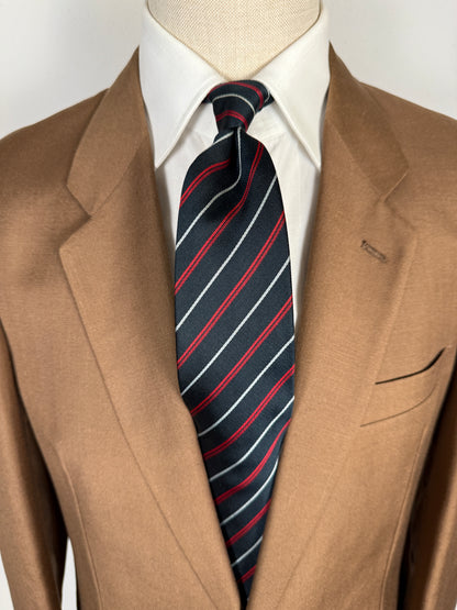 Cravatta Lanvin righe regimental