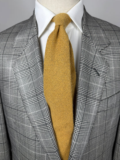 Cravatta in puro cashmere canneté