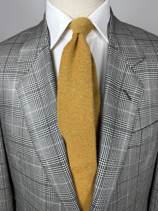 Cravatta in puro cashmere canneté