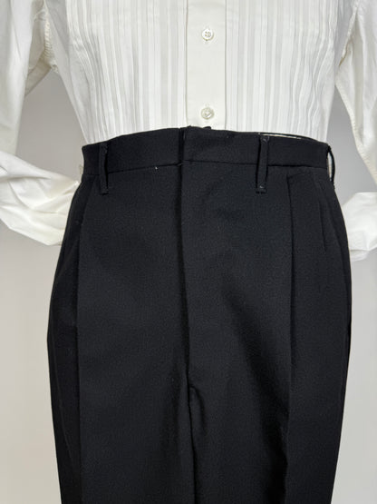 Smoking doppiopetto sartoriale anni ‘50 - tg. 46/48 (pantaloni 44)