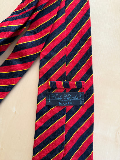 Cravatta regimental jacquard