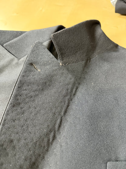 Smoking sartoriale anni ‘40/‘50 monopetto revers a lancia - tg. 46/48