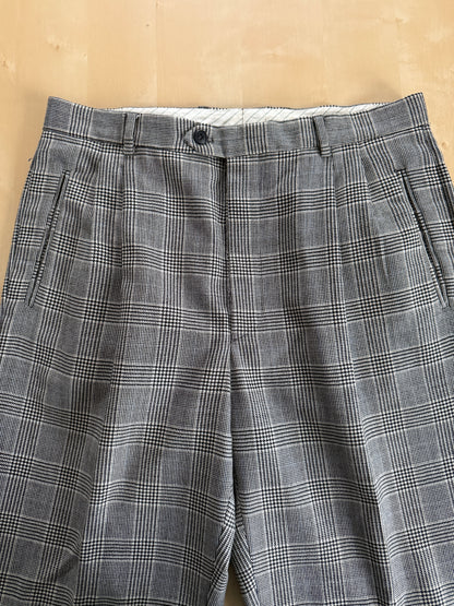 Pantaloni anni ‘80 flanella principe di Galles - tg. 52