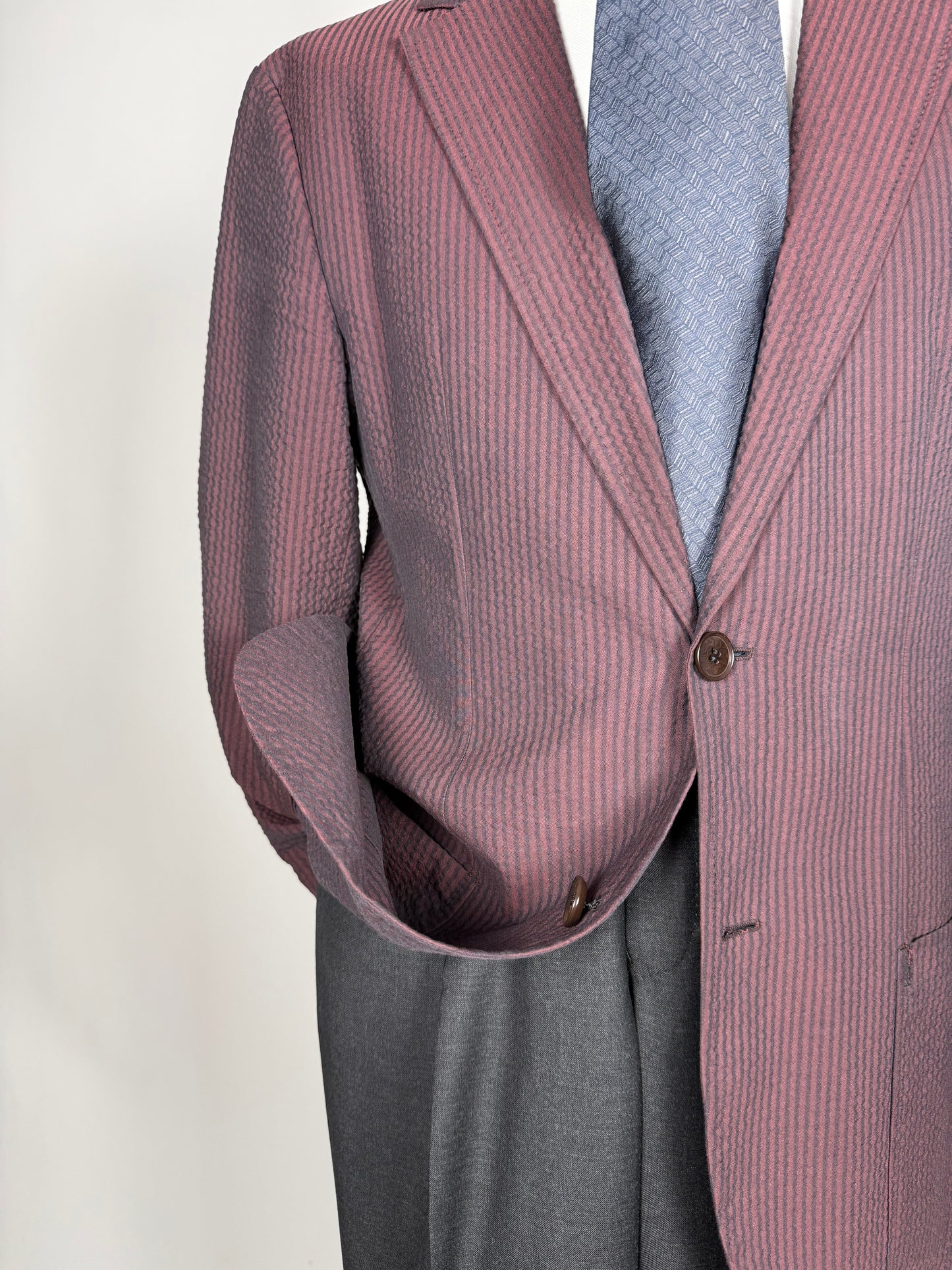 Giacca in seersucker Hugo Boss vintage - tg. 50