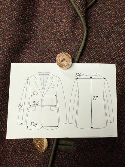 Giacca “Tracht” tirolese in lana e cashmere - tg. 52/54