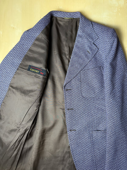 Completo anni ‘70 viola optical - tg. 44