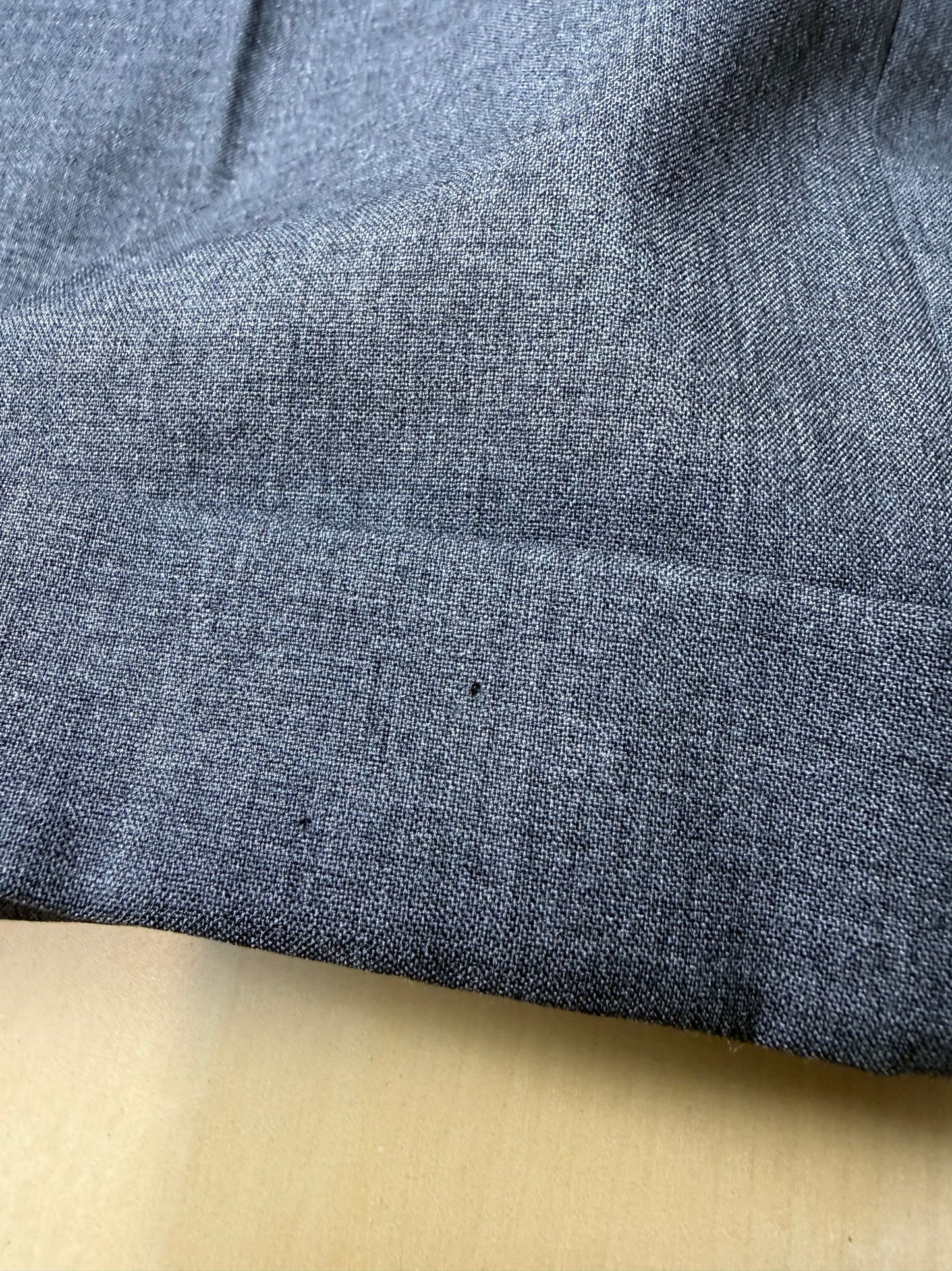 Pantaloni fresco lana grigio antracite anni '80 - tg. 48