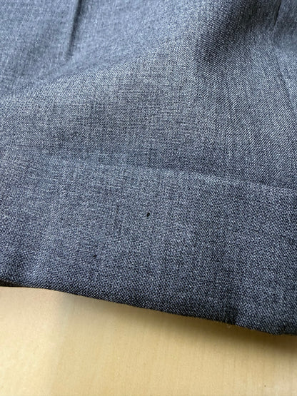 Pantaloni fresco lana grigio antracite anni '80 - tg. 48