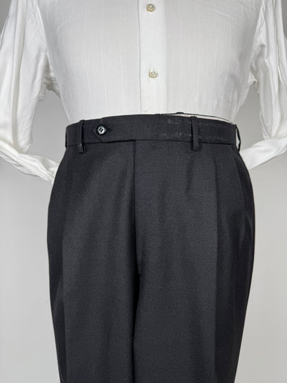 Completo Brioni flanella pettinata antracite - tg. 52