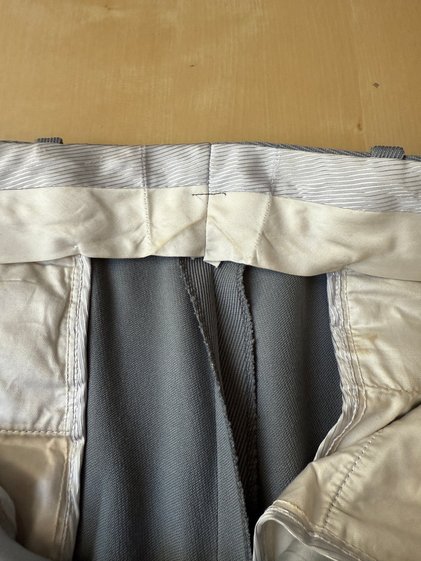 Completo anni ‘60/‘70 in twill a costa spessa carta da zucchero (NOS) - tg. 44