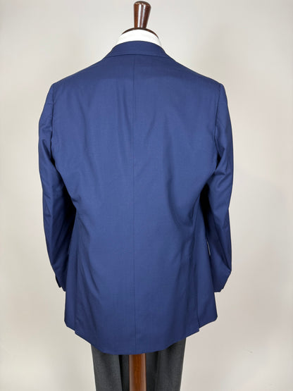 Giacca sartoriale in fresco lana blu - tg. 50/52